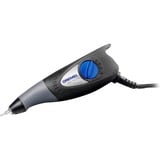 Dremel 290-1 35 W 6000 spm, Gravør Sort/grå, Karbid graveringspunkt, Sort, Blå, Grå, 6000 spm, 7,7 m/s², 86 dB, 97 dB