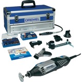 Dremel 4000 Platinum Sort, Grå 175 W 35000 OPM, Multi-funktion værktøj Sort/grå, Sort, Grå, 35000 OPM, 5000 OPM, Strøm, 175 W, 230 V