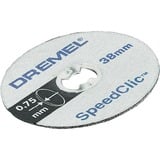 Dremel SC409 Metal Afskæredisk, Skæreskive Afskæredisk, Metal, 35000 rpm, 3,8 cm, 0,75 mm, 5 stk