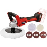EINHELL CE-CP 18/180 Li E-Solo, Polermaskine Rød/Sort