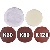 EINHELL Power X-Change Akku-polermaskine CE-CP 18/180 Li E-Solo, 18Volt Rød/Sort