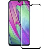 Eiger EGSP00469 skærmbeskyttelse Klar skærmbeskytter Samsung 1 stk, Beskyttelsesfilm gennemsigtig/Sort, Klar skærmbeskytter, Samsung, Galaxy A40, Ridseresistent, Sort, Transparent, 1 stk