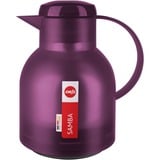 Emsa 505490 karaffel, kande & flaske Aubergine, Gennemsigtig, Termokande aubergine, Aubergine, Gennemsigtig, 12 t, 24 t, Tyskland, 145 mm, 178 mm
