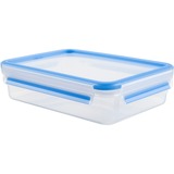 Emsa 508542 enhed til madopbevaring Rektangulær Kasse Transparent 8 stk, Boks gennemsigtig/Blå, Kasse, Rektangulær, Transparent, Tyskland, 167 mm, 228 mm