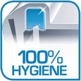 Emsa 508544 enhed til madopbevaring Rektangulær Kasse 2,3 L Transparent 6 stk, Boks gennemsigtig/Blå, Kasse, Rektangulær, 2,3 L, Transparent, Polypropylen (PP), Termoplastisk elastomer (TPE), Tyskland