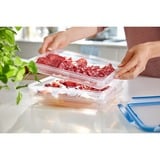 Emsa 508566 enhed til madopbevaring Rektangulær Sæt Transparent 3 stk, Boks gennemsigtig/Blå, Sæt, Rektangulær, Transparent, Termoplastisk elastomer (TPE), Tyskland, 167 mm