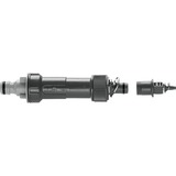 GARDENA 1355-20 vandslange beslag Metal, Plast Sort, Grå, Sølv, Dryppe systemer Sort, Metal, Plast, Sort, Grå, Sølv