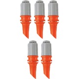GARDENA 1365-20 spulepistol/-dyse Havevandsprøjtedyse Grå, Orange grå/Orange, 5 stk