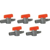 GARDENA 1374-20 vandslange beslag Slangestik Sort, Orange, Regulering ventil grå/Orange, Slangestik, Sort, Orange