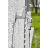 GARDENA 18240-20 vandslange beslag Tap stik Metal Metallic 1 stk, Ventil stykker Sølv, Tap stik, 1/2", Metal, Metallic