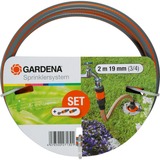 GARDENA 2713-20 vandslange beslag 3 stk, Ventil stykker grå/Orange, 3 stk