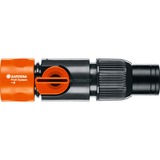 GARDENA 2819-20 vandslange beslag Slangestik Sort, Orange 1 stk, Slange-forbindelse grå/Orange, Slangestik, 3/4", Hunstik/Hunstik, Sort, Orange