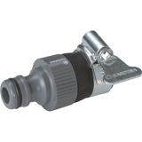 GARDENA 2908-20 gevind til vandhane Vandhaneforbindelse Sort, Grå, Ventil stykker grå/Sølv, Vandhaneforbindelse, Sort, Grå, without thread, 1,7 cm