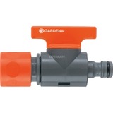 GARDENA 2977-20 vandslange beslag Grå, Orange 1 stk, Regulering ventil grå/Orange, Grå, Orange
