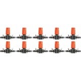 GARDENA 8321 Havevandsprøjtedyse Grå, Orange grå/Orange, 10 stk