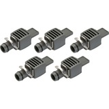 GARDENA 8324-20 kunstvandingssystemdel & tilbehør Rørendestykke, Lås grå, Rørendestykke, Drypvandingssystem, Plast, Sort, 25,4 / 2 mm (1 / 2"), 25,4 / 2 mm (1 / 2")