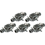 GARDENA 8333-20 kunstvandingssystemdel & tilbehør Fælles stik, Forbindelse grå, Fælles stik, Drypvandingssystem, Sort, Sølv, Hanstik, 76,2 / 16 mm (3 / 16"), 25,4 / 2 mm (1 / 2")