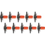 GARDENA 8392-20 kunstvandingsdrypper 20 l/t Grå, Orange Linjemontering, Drippers grå/Orange, Linjemontering, 20 l/t, Grå, Orange