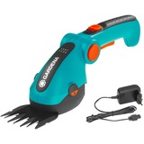 GARDENA 9856-20 batteridreven græssaks 8 cm 3,6 V Lithium-Ion (Li-Ion) Sort, Grøn, Græs sakse Turkis/Sort, 8 cm, Sort, Grøn, Lithium-Ion (Li-Ion), 3,6 V, 3,5 t, 3 At