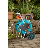GARDENA AquaRoll M Easy kurv hjul Vejledning Sort, Blå, Orange, Slangevogn Turkis/grå, kurv hjul, Vejledning, Funktionel, Sort, Blå, Orange, Fritstående, 60 m