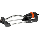 GARDENA Aqua S Oscillerende vandsprinkler Sort grå/Orange, Oscillerende vandsprinkler, 220 m², Sort