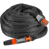 GARDENA Liano haveslange 15 m Stof Sort, Orange grå/Orange, 15 m, Sort, Orange, Stof, 35 bar, 1,3 cm