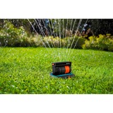 GARDENA OS 140 Pop-up sprinkler Sort Sort/Orange, Pop-up sprinkler, 140 m², Sort