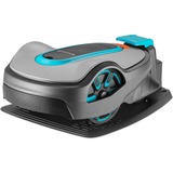 GARDENA Sileno life Robot plæneklipper Batteri Grøn, Grå grå/Turkis, Robot plæneklipper, 750 m², 22 cm, 2 cm, 5 cm, Roterende knive