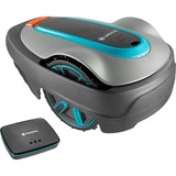GARDENA Smart SILENO city Set Robot plæneklipper Batteri Sort, Blå, Grå grå/Turkis, Robot plæneklipper, 500 m², 17 cm, 2 cm, 5 cm, 25%