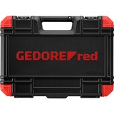 GEDORE R61003114 stiksæt, Topnøgle Rød/Sort, 3,75 kg, 80 mm