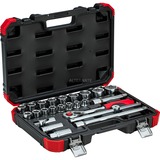 GEDORE R69003024 stiksæt, Topnøgle Rød/Sort, 85 mm