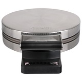Graef HE 80 vaffeljern 1 vaffel/vafler 850 W, Croissant maskine rustfrit stål, 205 mm, 268 mm, 83 mm, 850 W, 230 V