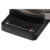 Graef HE 80 vaffeljern 1 vaffel/vafler 850 W, Croissant maskine rustfrit stål, 205 mm, 268 mm, 83 mm, 850 W, 230 V