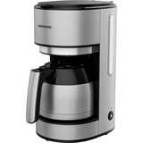 Grundig KM 5620T Fuld-auto Dråbe kaffemaskine, Filter maskine rustfrit stål/Sort, Dråbe kaffemaskine, Malet kaffe, 1000 W, Sort, Rustfrit stål