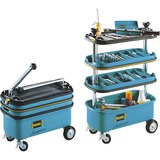 Hazet Assistent 166N, Værktøj Rulleborde værktøjsvogn Blå/Sort, Sort, Blå, 300 kg, 350 mm, 680 mm, 965 mm, 24,5 kg