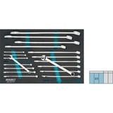 Hazet Sæt med ring- og skruenøgler 163-210/19, størrelse 3/3, Gaffelnøgle 