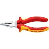 KNIPEX 0826145 tang Nåletang, Kombination tænger Rød/Gul, Nåletang, Metal, Plast, Rød/Orange, 14,5 cm, 145 g