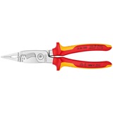 KNIPEX 13 86 200 Nåletang tang Nåletang, Stål, Plastik, Rød/orange, 20 cm, 280 g