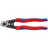 KNIPEX 9562190 kabeltang, Skære tang Blå, Blå/rød, Krom-vanadium-stål, Sort, Blå, Rød, 314 g