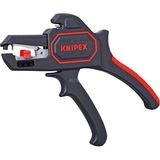 KNIPEX KP-1262180 Kabelklippere, Wire stripper tænger Sort/Rød, 151 g