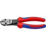 KNIPEX TwinForce Diagonale horisontale tænger, Skære tang Rød/Blå, Diagonale horisontale tænger, Krom-vanadium-stål, Plast, Blå/rød, 18 cm, 280 g