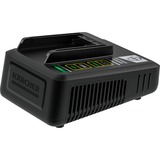 Kärcher 2.445-032.0 batteri , Oplader Sort, Batterioplader, Kärcher, Sort, Lithium-Ion (Li-Ion), 18 V, 25 cm