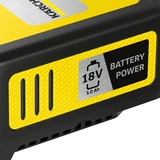 Kärcher Power 18/50 Beholder vakuum Batteri- og opladersæt Sort/Gul, Beholder vakuum, Batteri- og opladersæt, Sort, Gul, 5000 mAh, 18 V, Kärcher