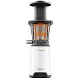 Kenwood JMP 400 WH citruspresser og juicemaskine Slow juicer 140 W Sort, Hvid, Saftpresser Hvid/grå, Slow juicer, Sort, Hvid, 55 rpm, 1,3 L, 1 L, 140 W