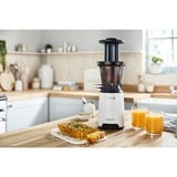 Kenwood JMP 400 WH citruspresser og juicemaskine Slow juicer 140 W Sort, Hvid, Saftpresser Hvid/grå, Slow juicer, Sort, Hvid, 55 rpm, 1,3 L, 1 L, 140 W