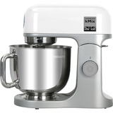 Kenwood KMX750WH foodprocessor 1000 W 5 L Hvid Hvid/Sølv, 5 L, Hvid, Dreje, Rustfrit stål, Metal, Metal