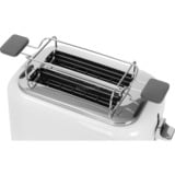 Kenwood TCX751WH brødrister 2 skive(r) 900 W Hvid Hvid/Sølv, 2 skive(r), Hvid, Metal, Knapper, Dreje, 900 W, 160 mm