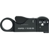 Knipex 16 60 05 SB Sort kabelstripper, Stripping /skraldeværktøj Plastik, Sort, 10,5 cm, 73 g