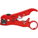 Knipex 16 60 06 SB Rød kabelstripper, Stripping /skraldeværktøj Plastik, Rød, 12,5 cm, 100 g