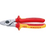 Knipex 95 16 165 tang Sideskærende tænger, Skære tang Sideskærende tænger, 1,5 cm, Krom, Plast, Rød/Gul, 16,5 cm